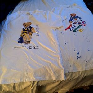 Ralph Lauren teddy bear t-shirts